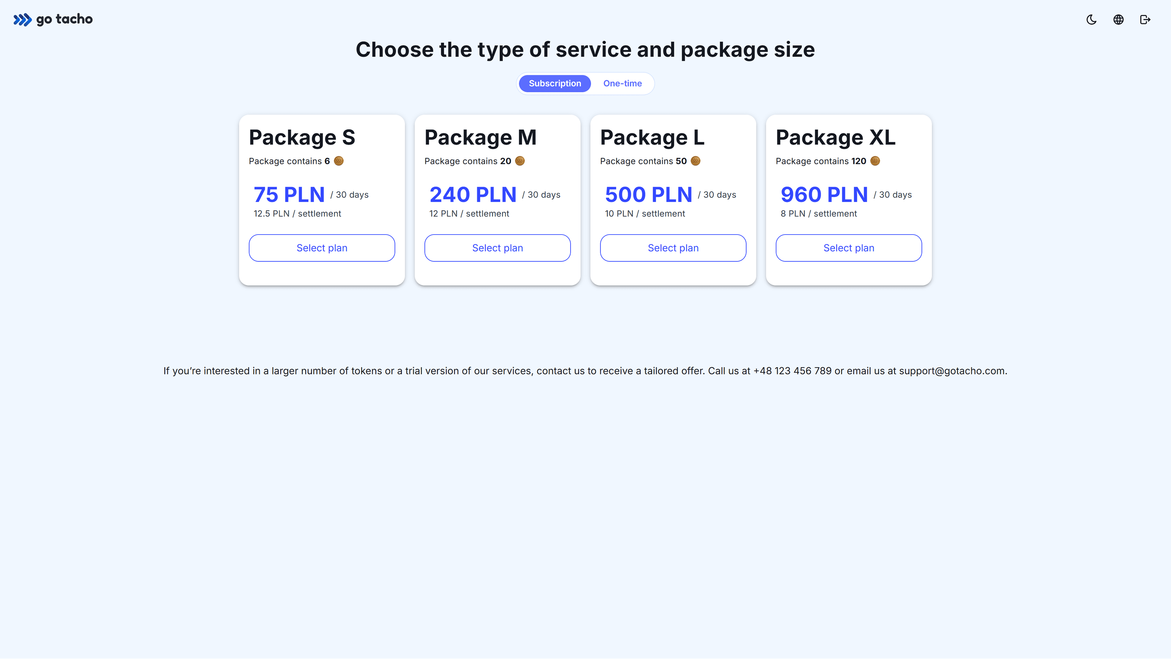 SubscriptionsScreenshot