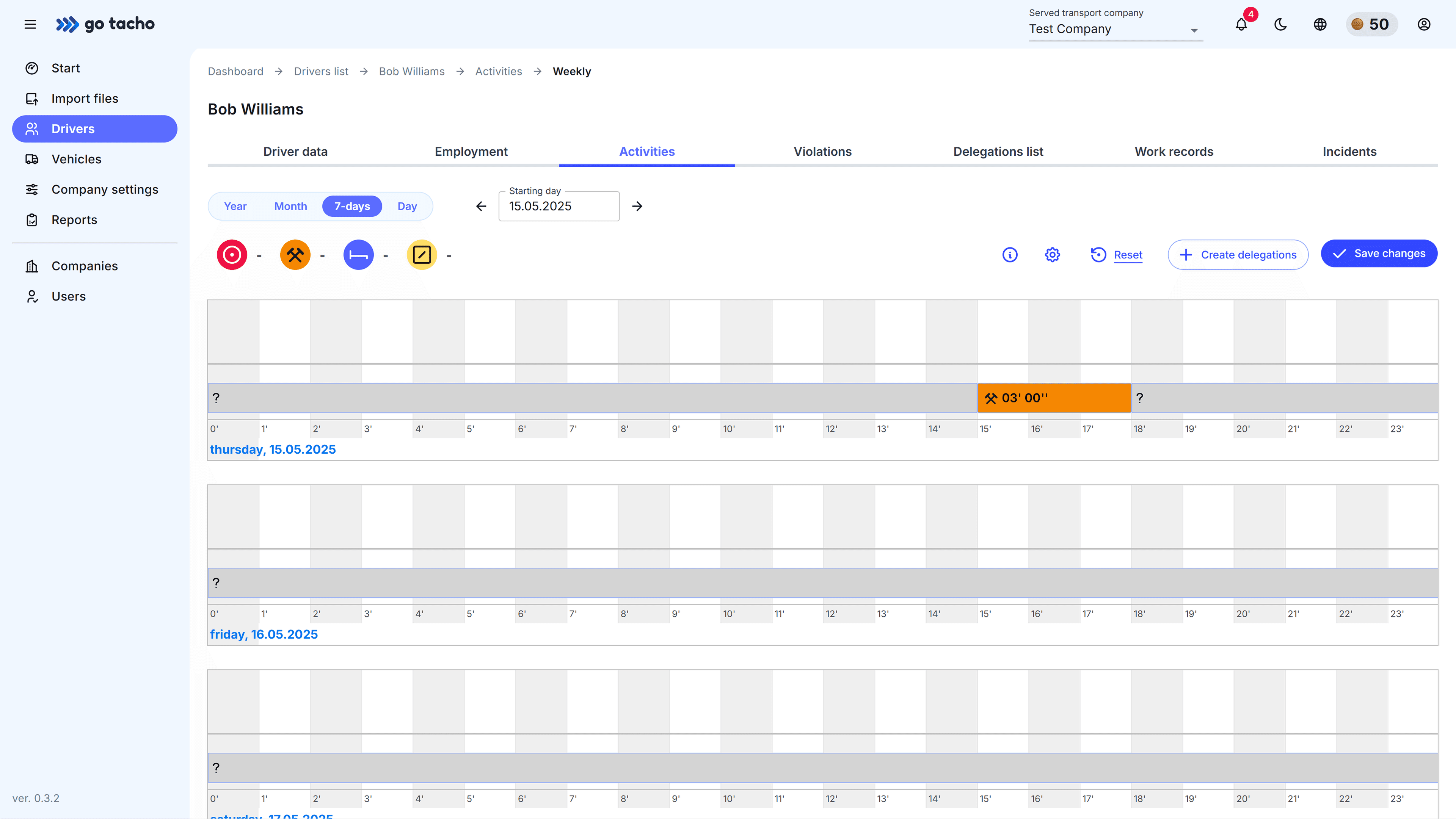 ActivitiesScreenshot