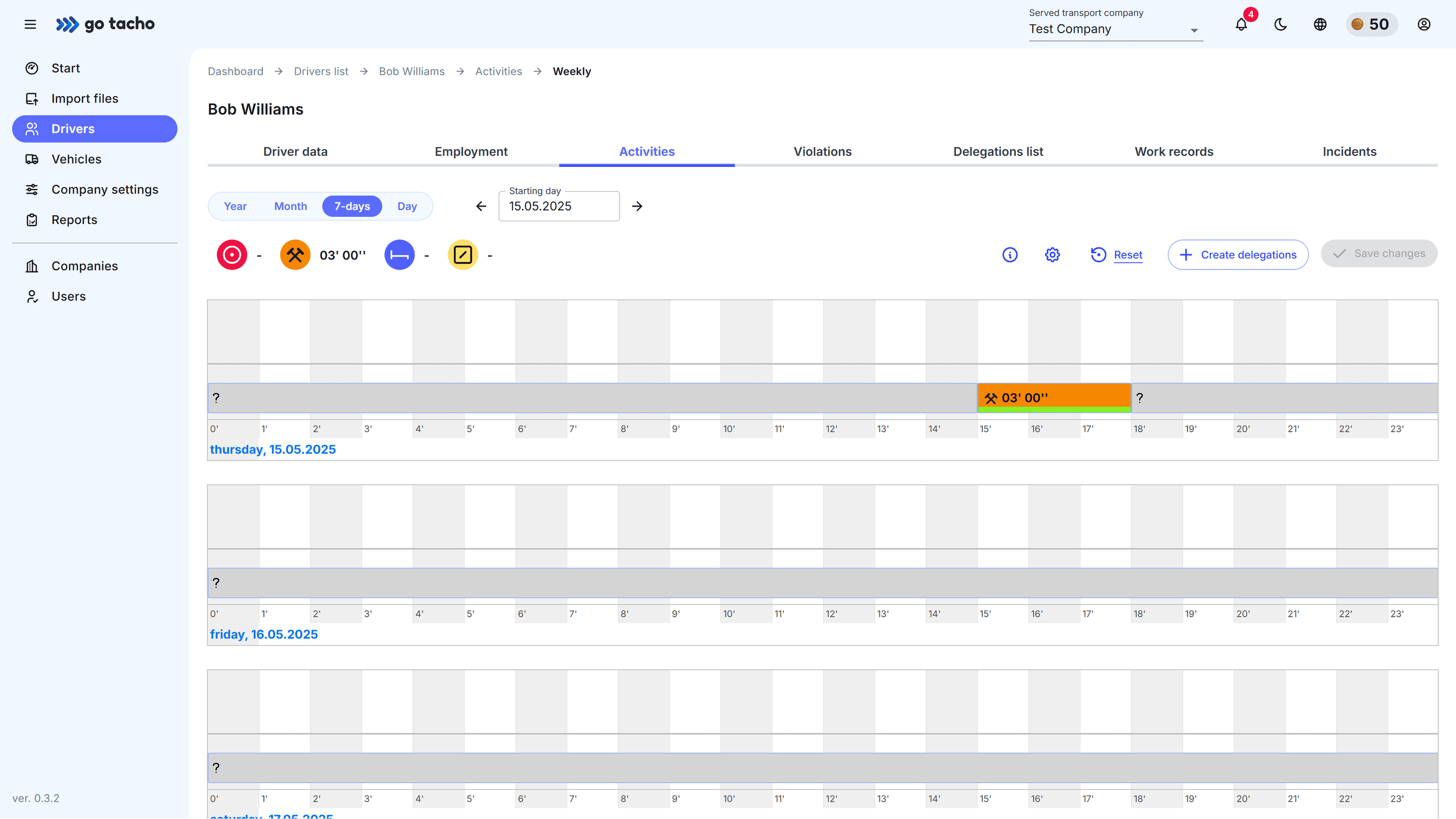 ActivitiesScreenshot