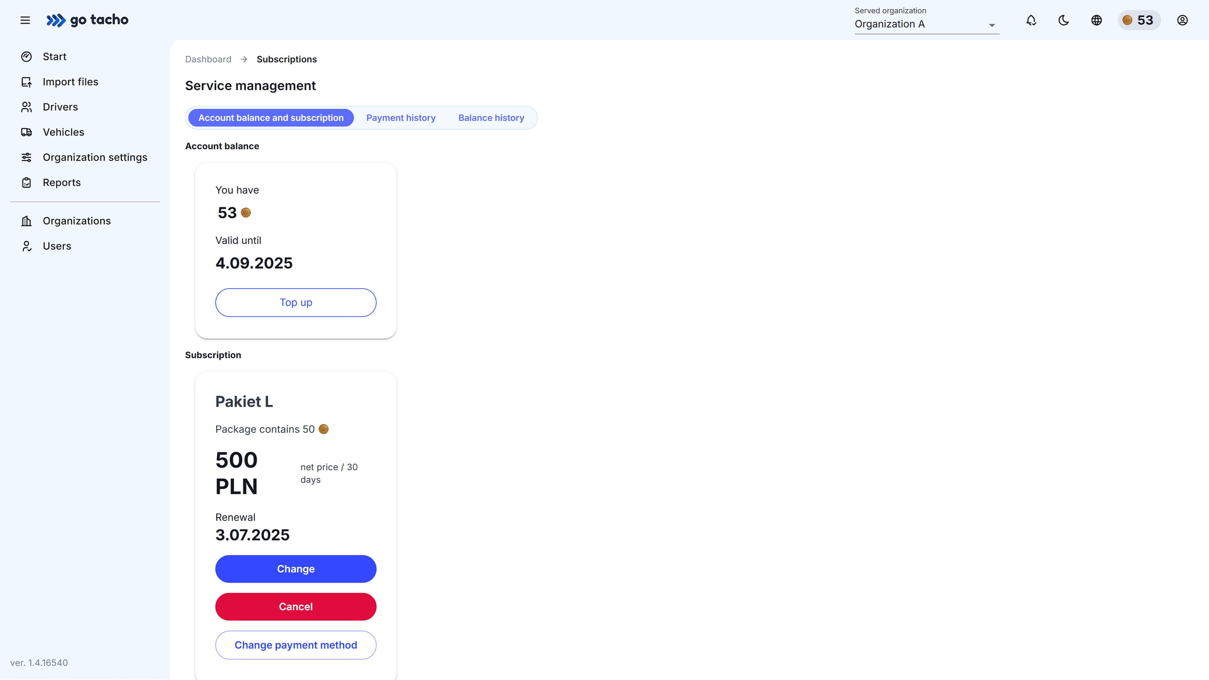 SubscriptionsScreenshot