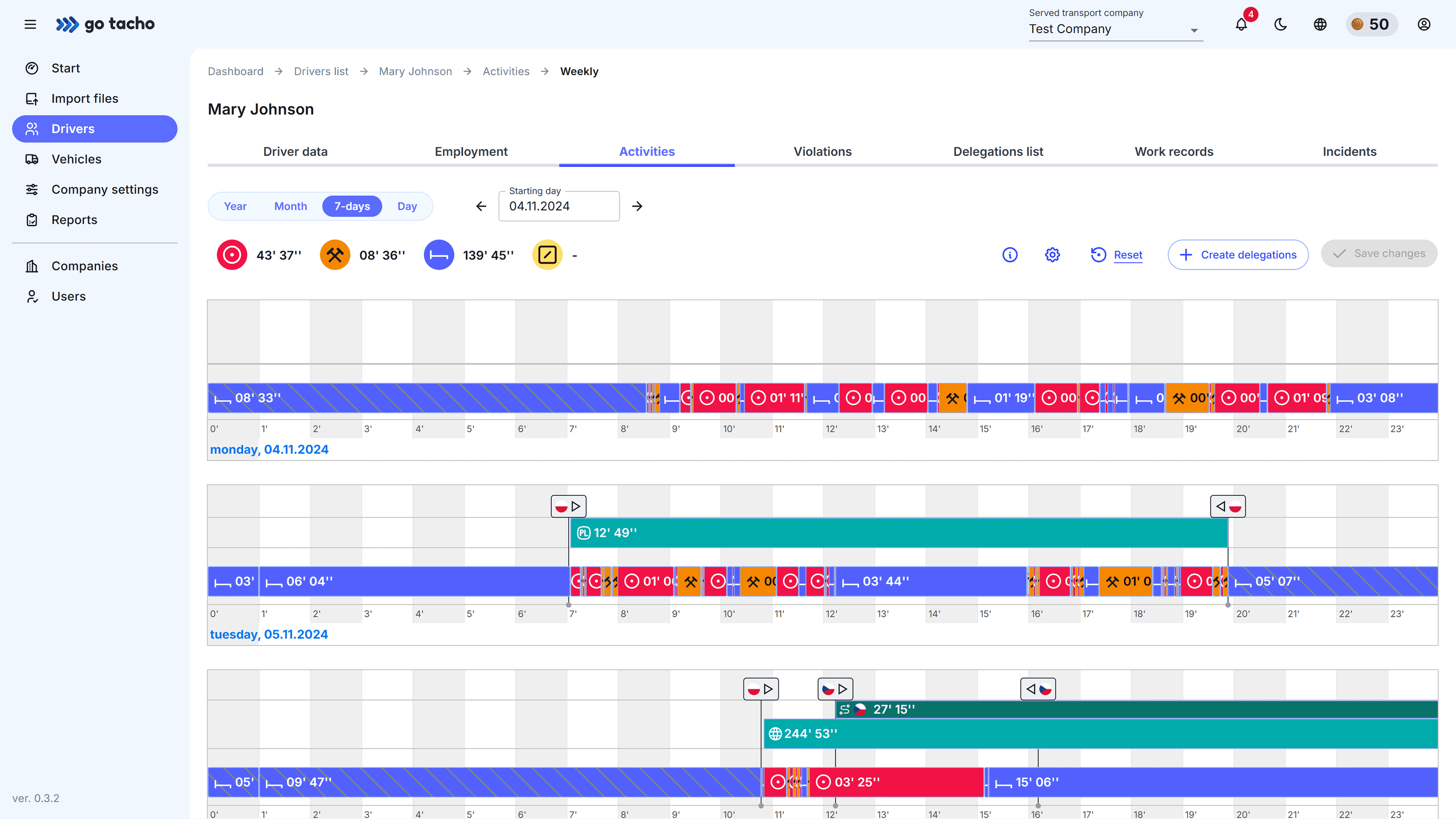 ActivitiesScreenshot